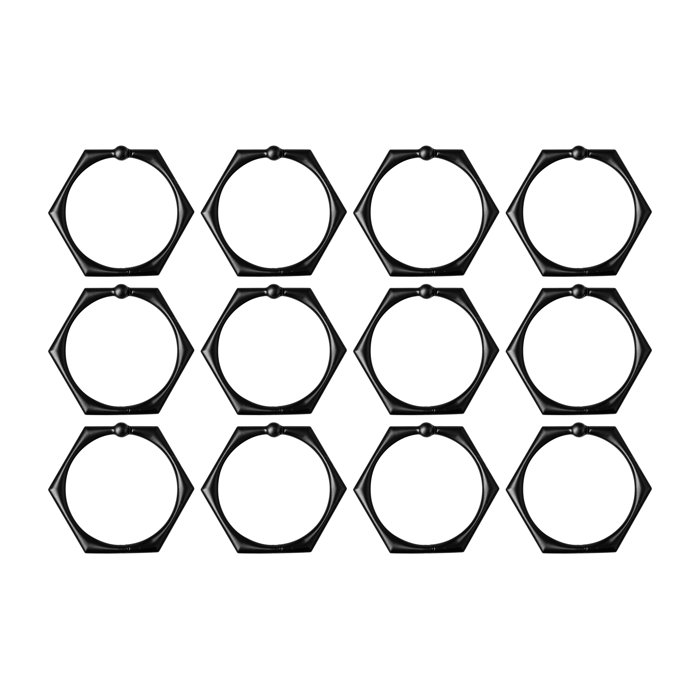 UtopiaAlley Steel Rust Resistant Shower Curtain Hook & Reviews Wayfair